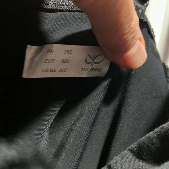 36C Floral Bustier Corset Style top Hook up Back - Picture 5 of 5